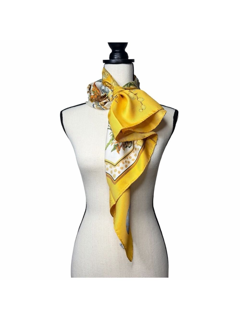 Salvatore Ferragamo Silk Twill Scarf